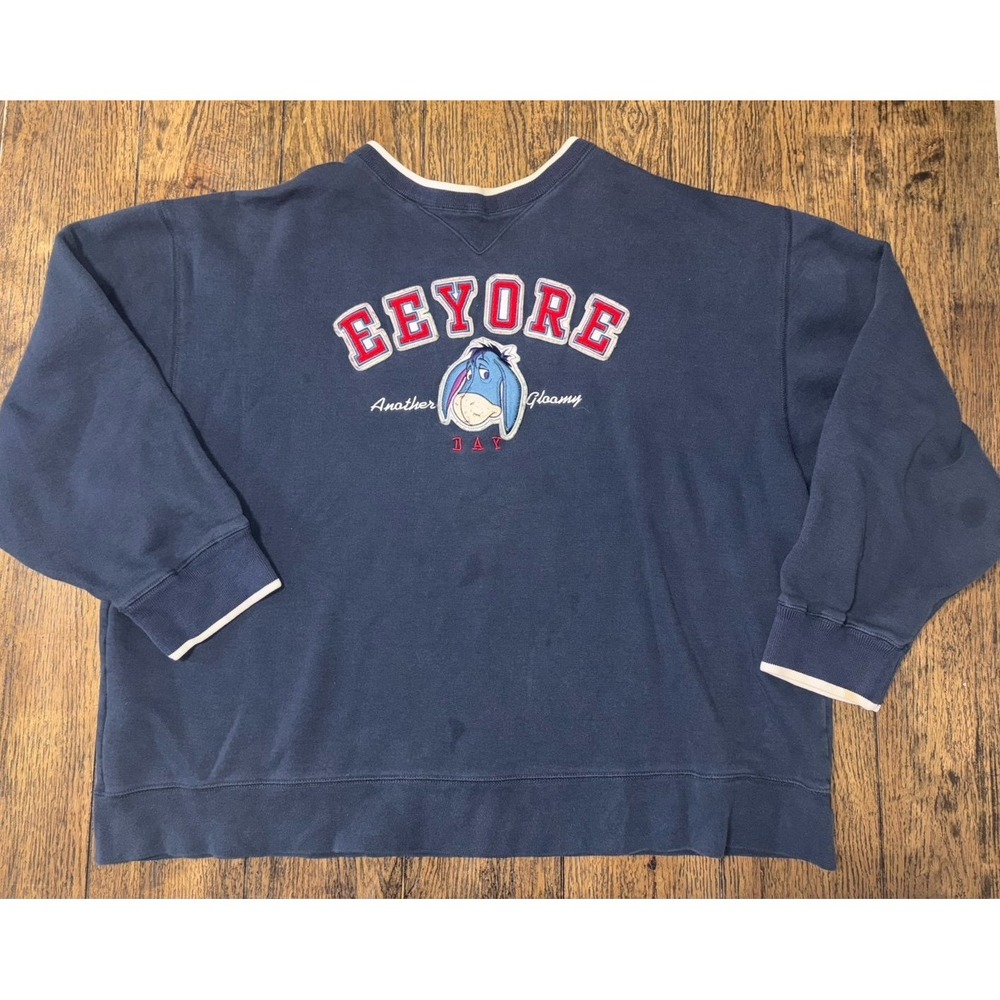 The Disney store eeyore gloomy day crewneck XXL